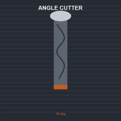 Angle Cutter 45 deg Angle Cutter 45 deg